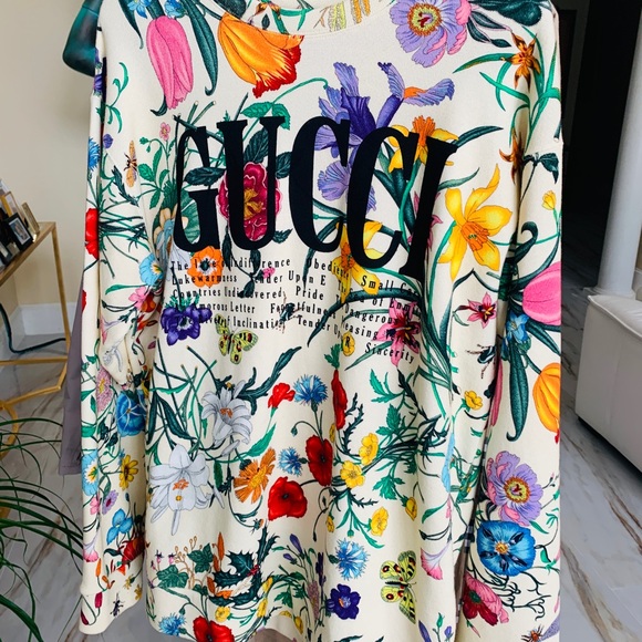 Gucci Floral Print Sweatshirt - Picture 2 of 9
